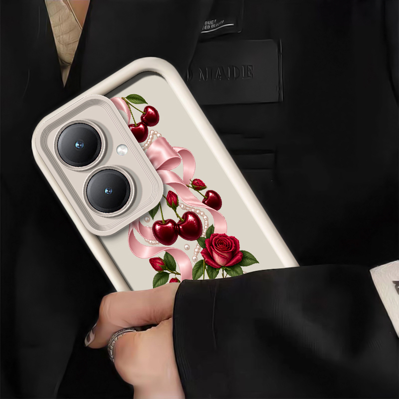 Cartoon kersen strik patroon t - Vivo Y28 recensie en prijs