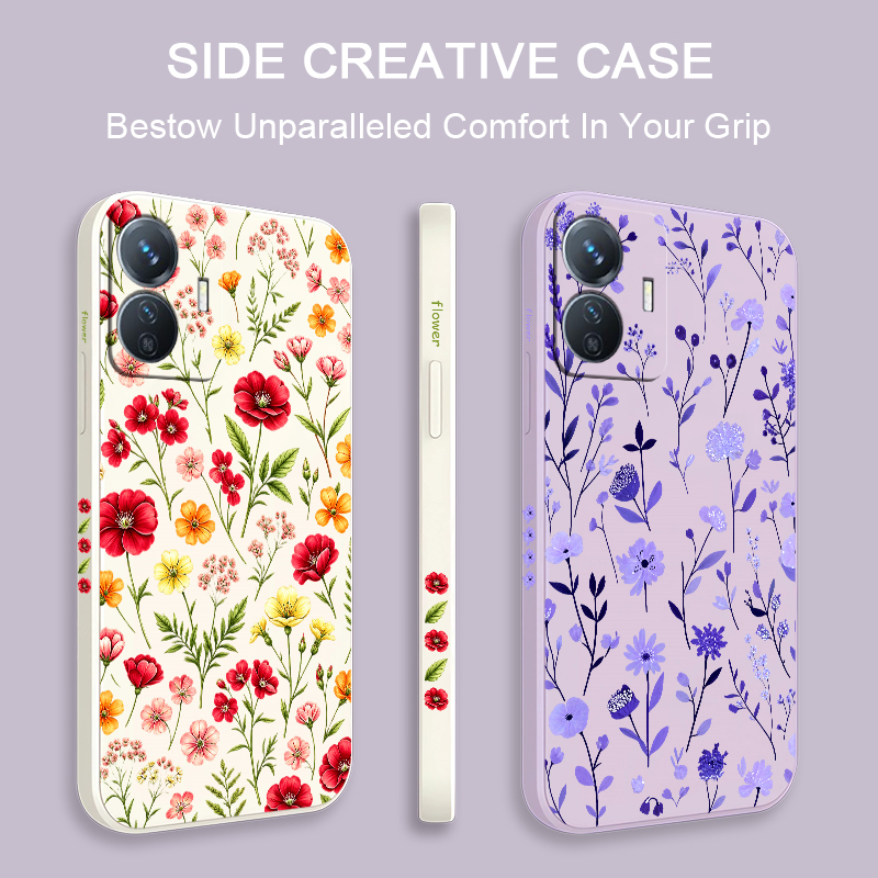 Kleurrijke bloemen telefoonhoe - Vivo Y28 recensie en prijs